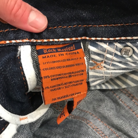 ROCK REVIVIAL (White Stitching)
Deborah Boot cut - Picture 2 of 4